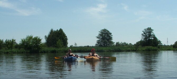 Spływy kajakowe rzeką Pilicą