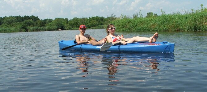 Warka spływy kajakowe Pilicą wypożyczalnia kajaków